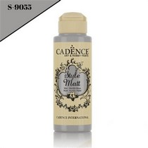 Style Mat Akrilik Boya S-9055 Gri 120ml