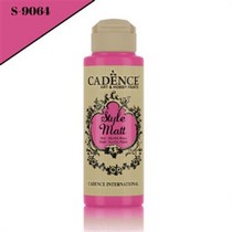 Style Mat Akrilik Boya S-9064 Fuşya 120ml