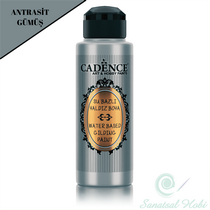 Subazlı Yaldız Boya 105 Antrasit Gümüş 120ml